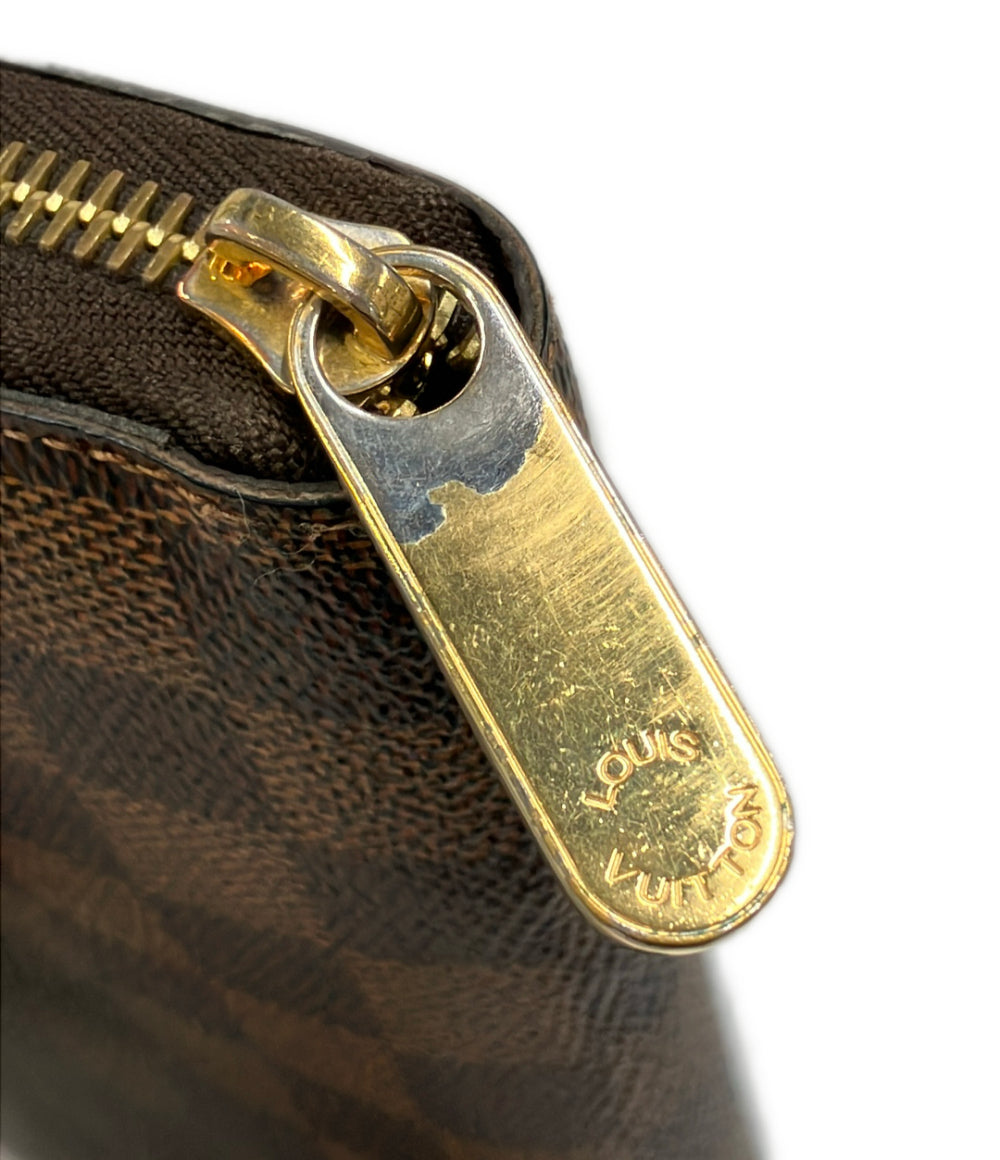 LOUIS VUITTON ラウンドファスナー長財布 ジッピー ウォレット ダミエ エベヌ N41661 メンズ ルイ・ヴィトン
