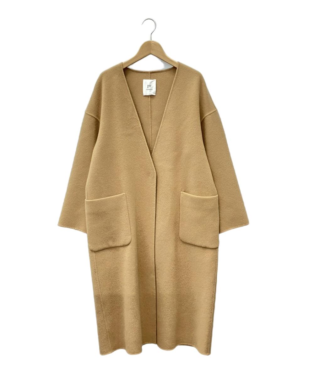 プルミエ アロンディスモン ノーカラーコート レディース SIZE 38 (S) 1er Arrondissement