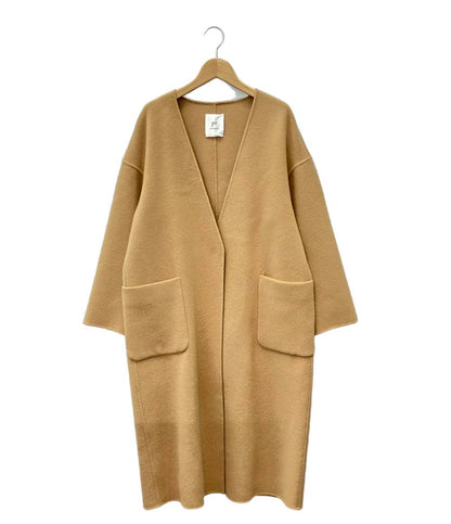 プルミエ アロンディスモン ノーカラーコート レディース SIZE 38 (S) 1er Arrondissement