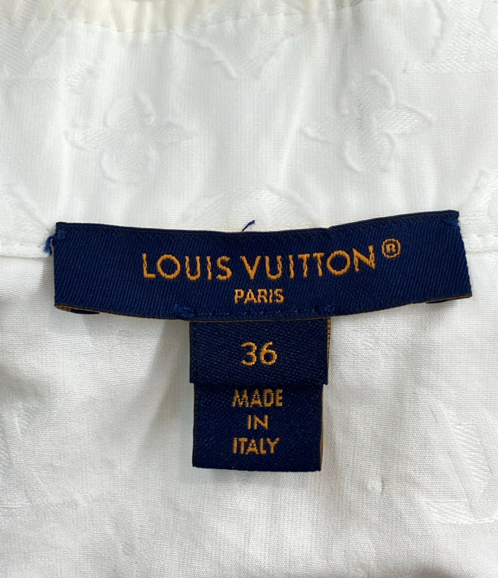 訳あり LOUIS VUITTON モノグラムプルオーバーブラウス レディース SIZE 36 (XS) ルイ・ヴィトン