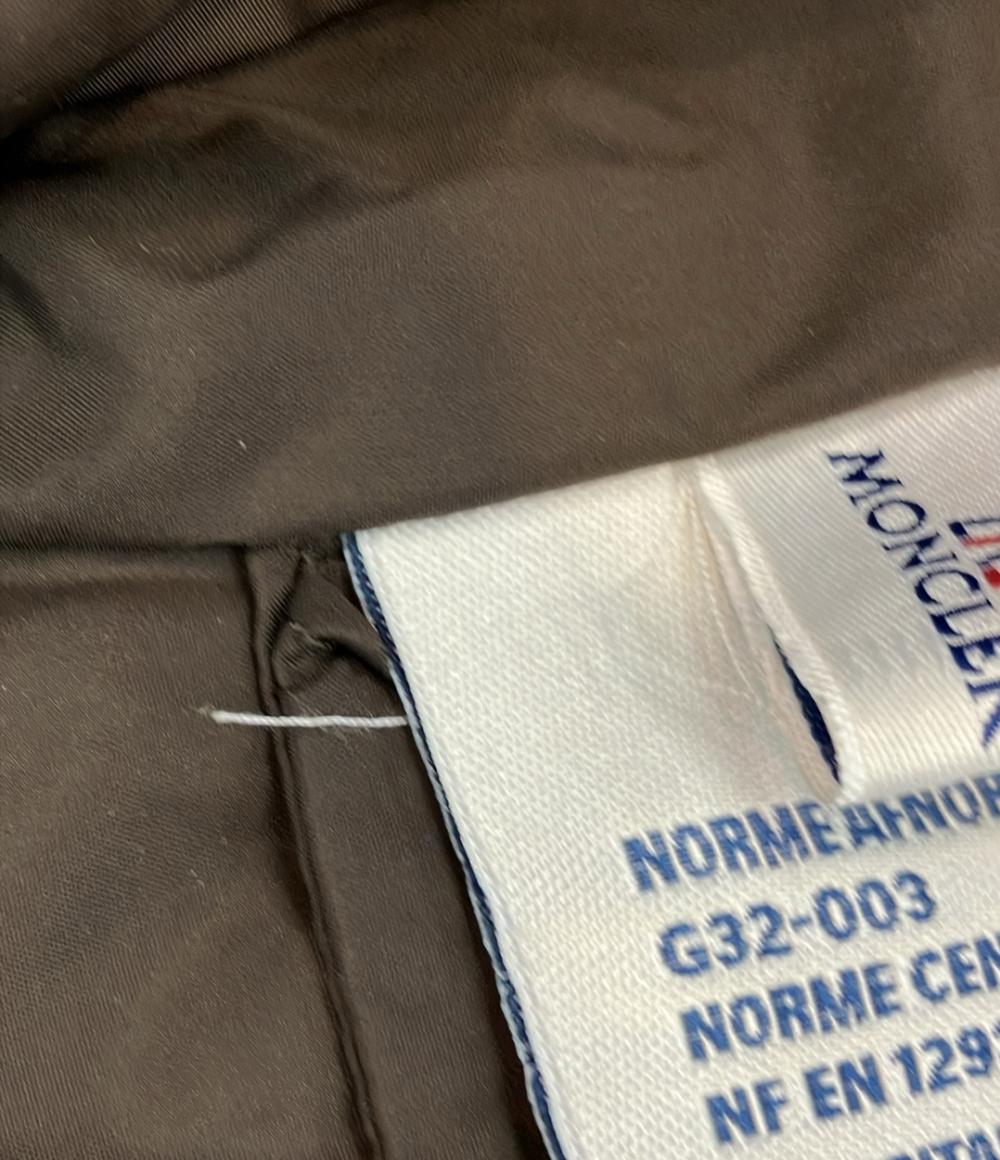 MONCLER ロングダウンコート ラビットファー CACTIER 112-093-49359-10 レディース SIZE 1 (M) モンクレール