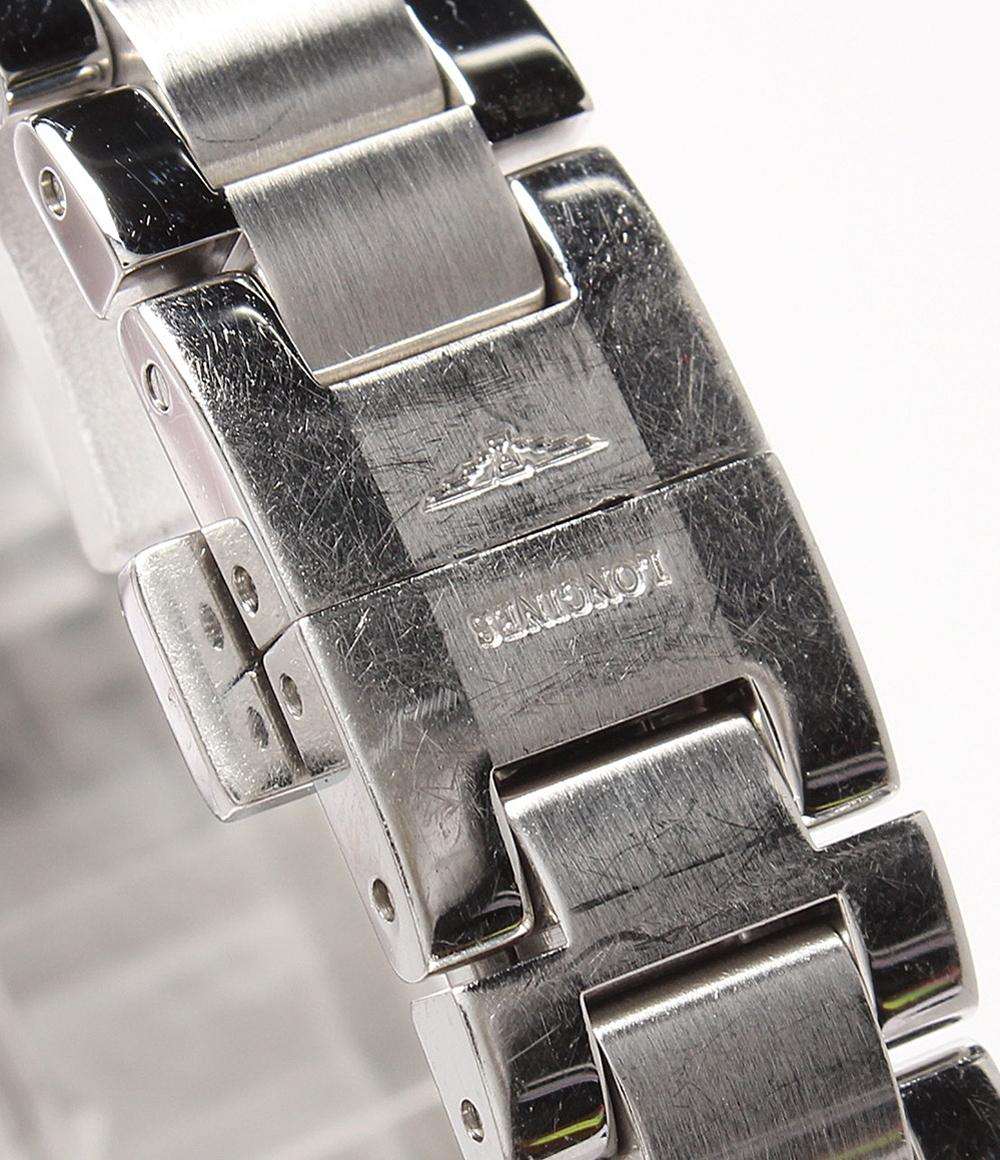 LONGINES 腕時計 コンクエスト クラシック クオーツ シルバー L2.286.0.72.6 レディース ロンジン