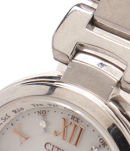CITIZEN 腕時計 クロスシ― xC ソーラー ホワイト H246-T019072 レディース シチズン
