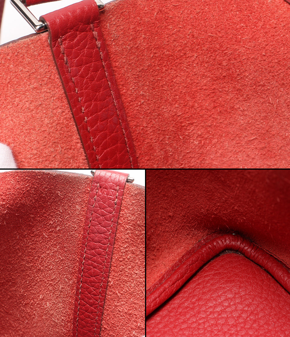 HERMES ハンドバッグ □N刻印 シルバー金具 ピコタンロックPM レディース エルメス