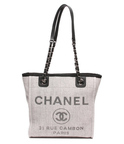 シャネル チェーントートバッグ ショルダーバッグ シルバー金具 ドーヴィルＰＭ A66939 レディース CHANEL