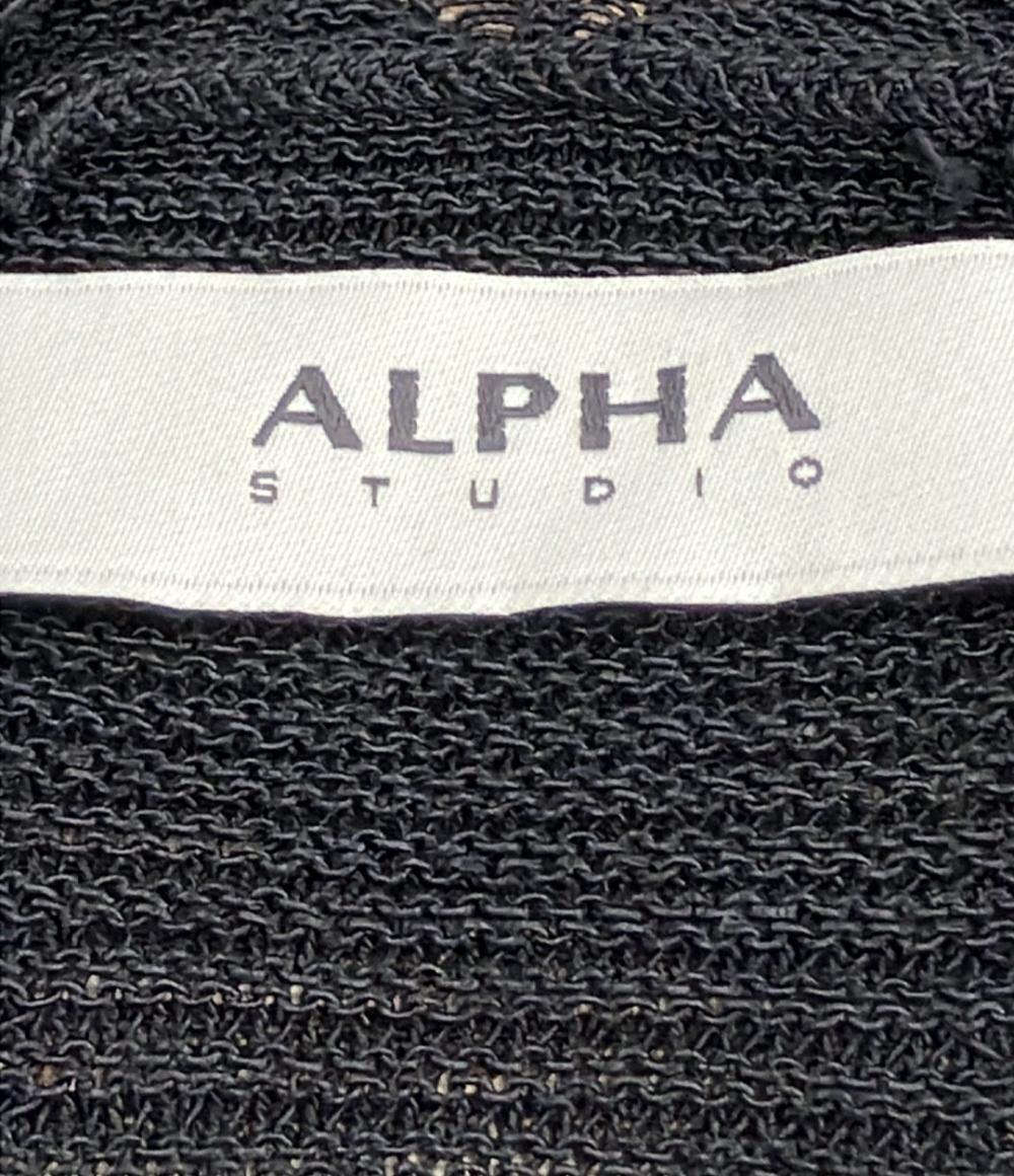 アルファ・スタジオ ニットカーディガン レディース SIZE 44 (L) Alpha Studio