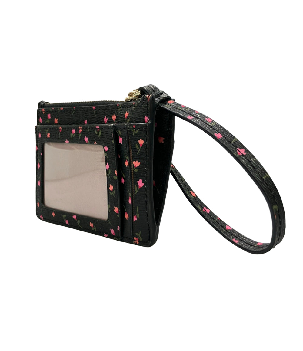 美品 Kate Spade コインケース パスケース キーリング付き レディース ケイトスペード
