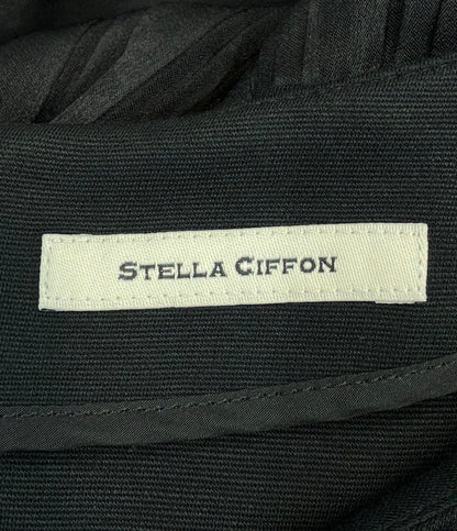 美品 ステラシフォン 切替プリーツワンピース レディース SIZE 36 (S) stella ciffon