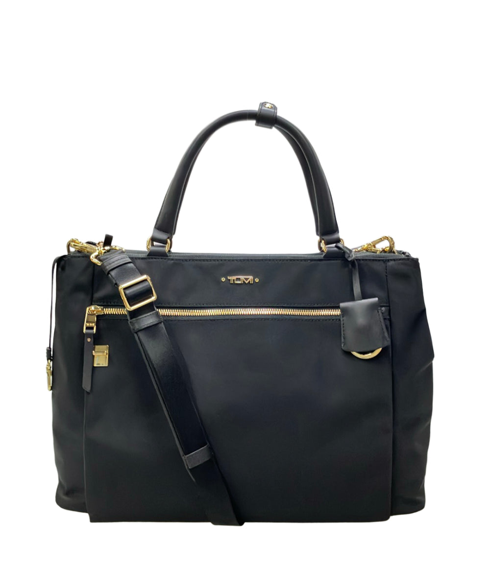 美品 TUMI トートバッグ ショルダーバッグ 2WAY 斜め掛け ナイロン レザー レディース トゥミ