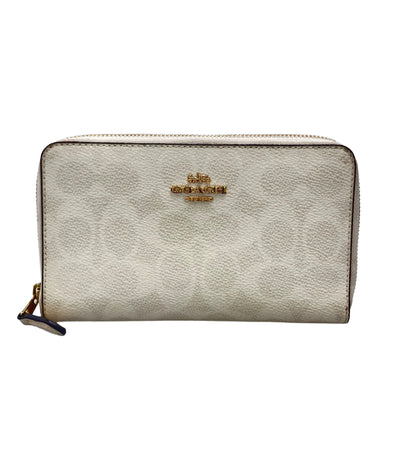 COACH ラウンドファスナー 長財布 シグネチャー CW781 レディース コーチ