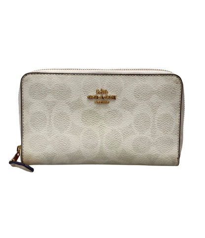 COACH ラウンドファスナー 長財布 シグネチャー CW781 レディース コーチ
