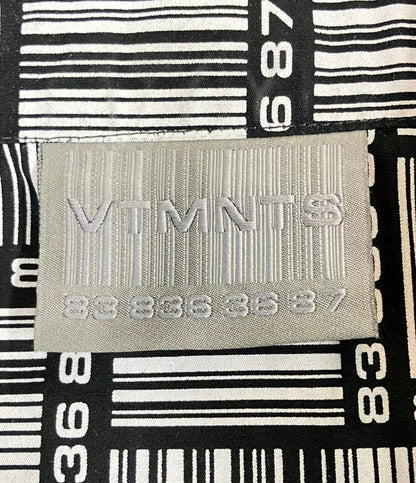 VTMNTS バーコード柄長袖シャツ メンズ SIZE XS ヴェトモン