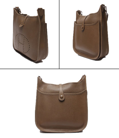 HERMES ショルダーバッグ シルバー金具 斜め掛け □K刻印 エブリン2PM レディース メンズ エルメス