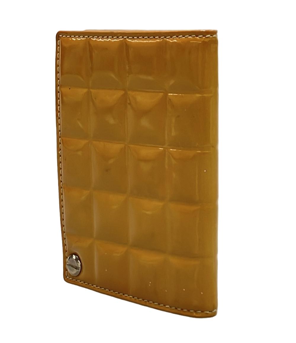 CHANEL カードケース シルバー金具 チョコバー レディース シャネル