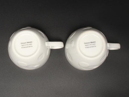 美品 TIFFANY&Co. マグカップ 2点セット ペア ムーン ティファニー