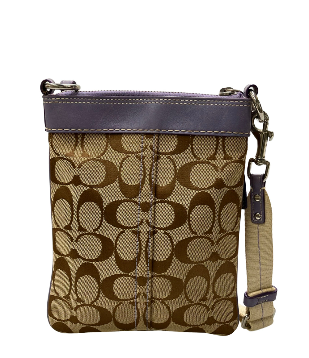 COACH ショルダーバッグ 斜め掛け シグネチャー 7082 レディース コーチ