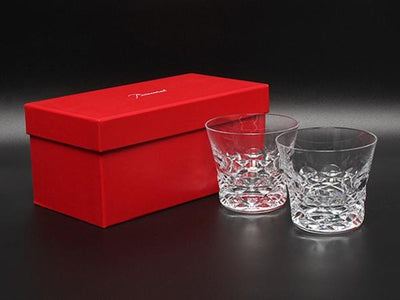 美品 Baccarat イヤータンブラー グラス 2点セット ペア 2020 ブラーヴァ バカラ