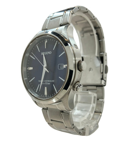 CITIZEN 腕時計 レグノ REGUNO ソーラー ネイビー H416-R009729 メンズ シチズン