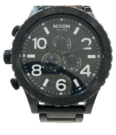 NIXON 腕時計 クオーツ ブラック メンズ ニクソン