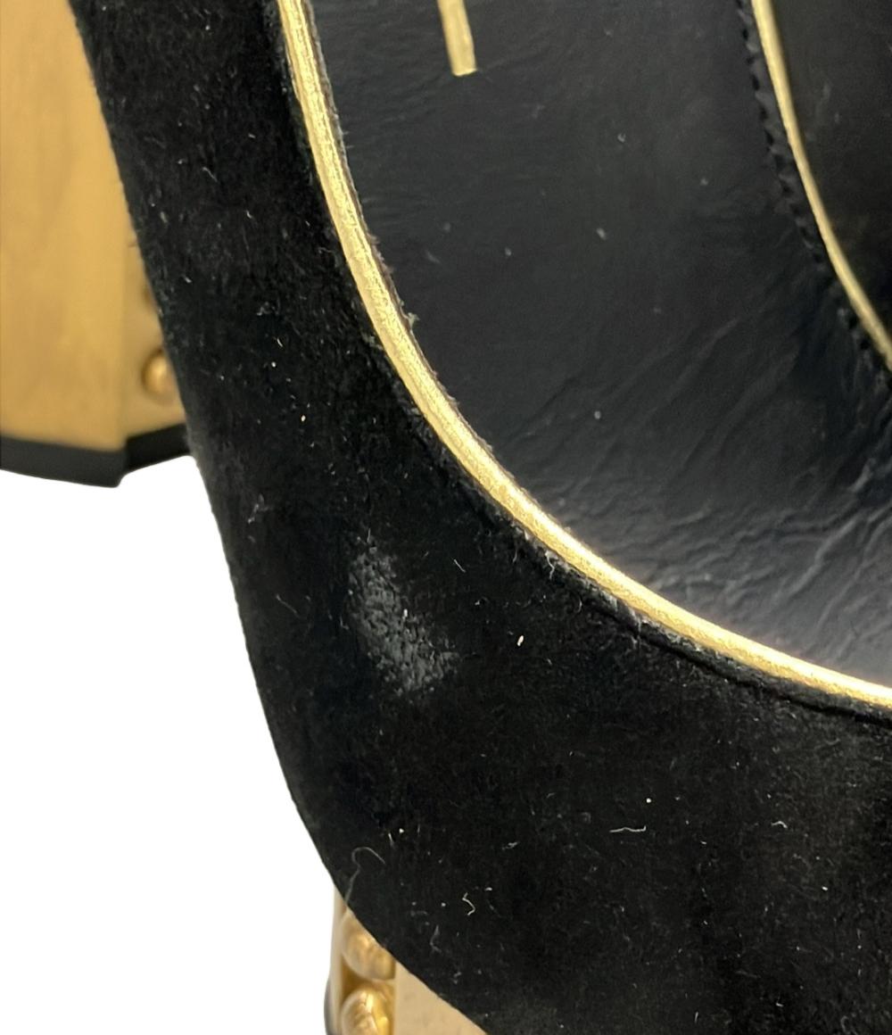 CHANEL パンプス ハイヒール ココマーク スエード G28782 レディース SIZE 34 (22cm) シャネル