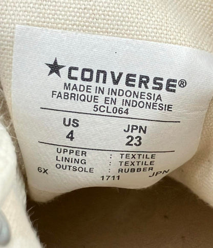 CONVERSE ハイカットスニーカー 刺繍 オールスター PLTS フラワーパッチ レディース SIZE 23.0 (M) コンバース