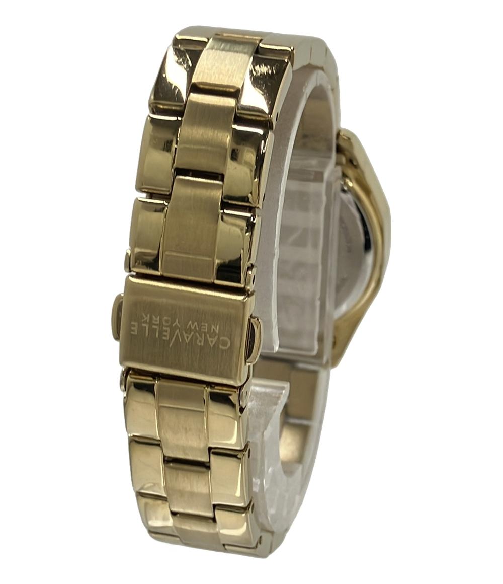 美品 CARAVELLE 腕時計 クオーツ 44M110 レディース カラベレ