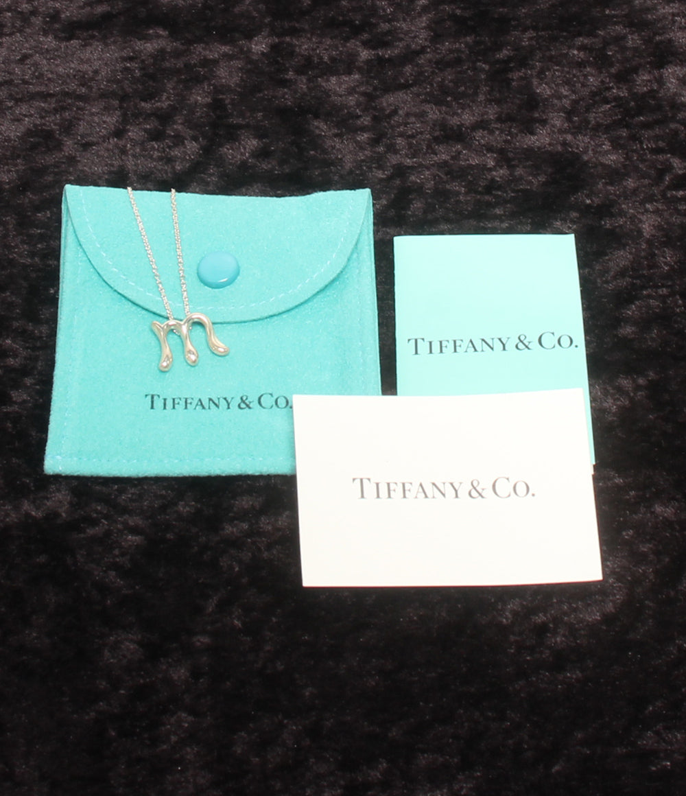Tiffany & Co. ネックレス SV925 Alphabet Letter Pendant M エルサ･ペレッティ レディース ティファニー