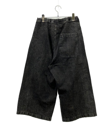Y's 80Zブリーチドデニムフロントタックワイドパンツ メンズ SIZE 1 ワイズ