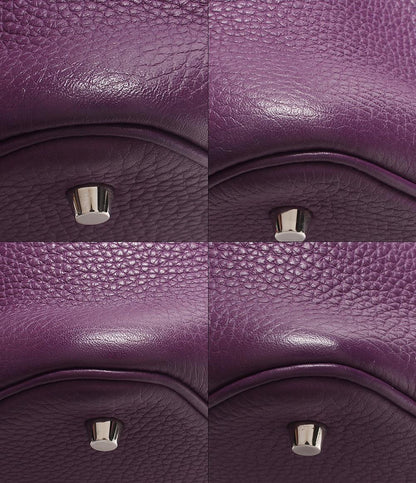 エルメス レザーハンドバッグ □P刻印 シルバー金具 ピコタンロックMM トリヨンクレマンス レディース HERMES