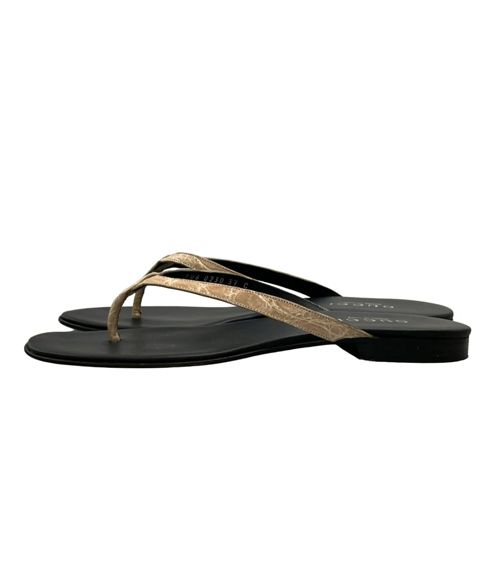 GUCCI ビーチサンダル 106 0230 レディース SIZE 37 グッチ
