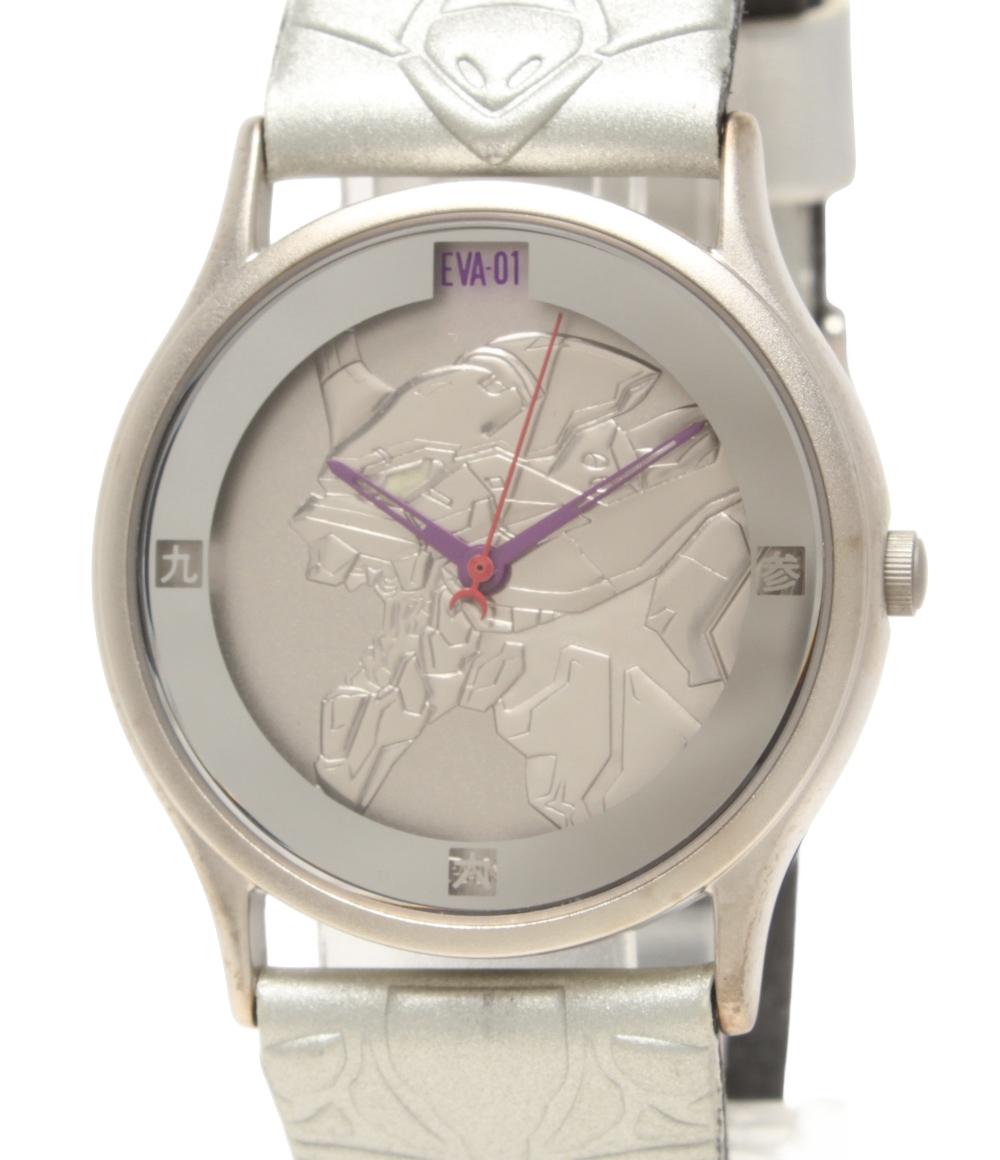 新世紀エヴァンゲリオン MN2015-EVA 01 時計 初号機 腕時計 新世紀 エヴァンゲリオン EVA ストウオッチ 初号機 クオーツ