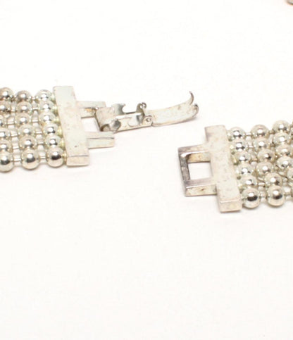 YOHAI チョーカー ネックレス イヤリング ボールチェーン 2点セット レディース