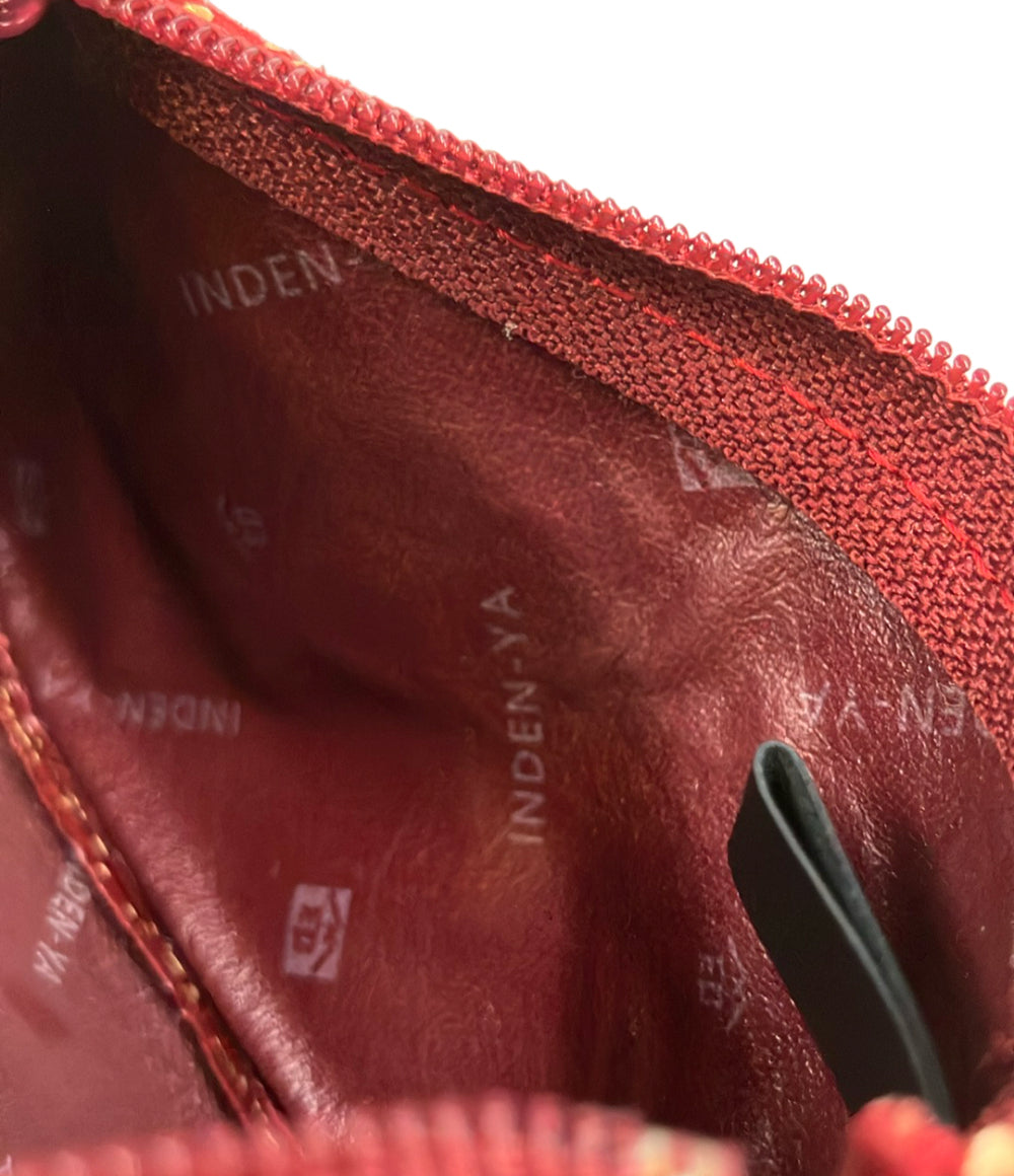 美品 INDENYA コインケース レディース 印傳屋