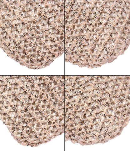 美品 Miu Miu ショルダーバッグ 肩掛け スパンコールメッシュ 5BG231 レディース ミュウ ミュウ