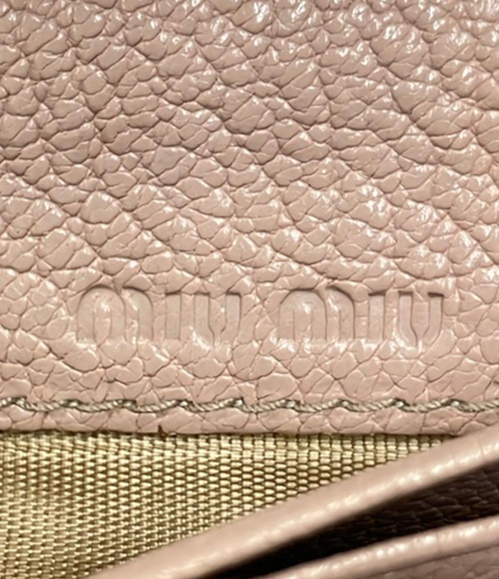MIUMIU 二つ折り財布 レディース ミュウミュウ