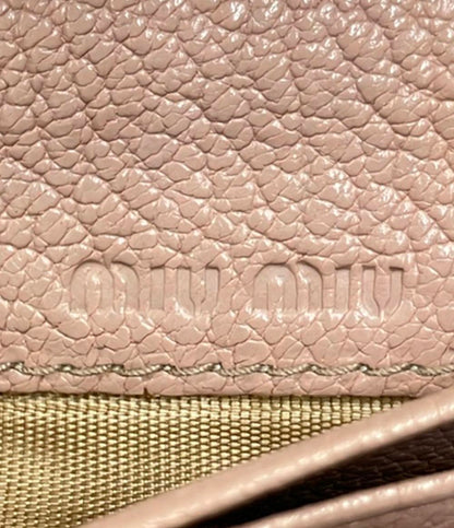 MIUMIU 二つ折り財布 レディース ミュウミュウ