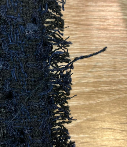 anuans ノーカラージャケット パッチポケット ツイード 1523501346 レディース SIZE F (M) アニュアンス