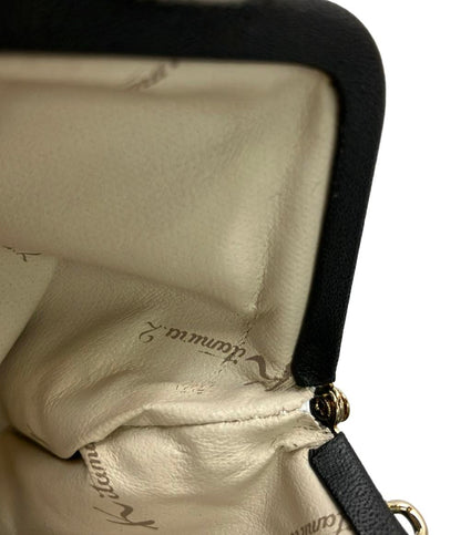 Kitamura2 二つ折り財布 がま口 牛革 レディース キタムラ2