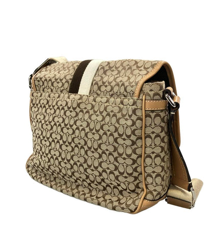 COACH ショルダーバッグ 斜め掛け メッセンジャーバッグ ミニシグネチャー F70182 レディース コーチ