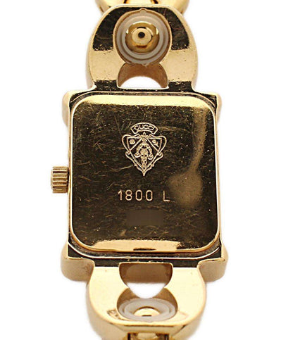 GUCCI 腕時計 クオーツ ホワイト 1800L レディース グッチ