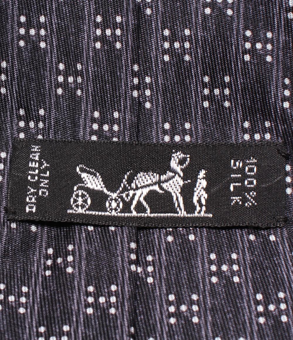 エルメス ネクタイ シルク100％ メンズ HERMES