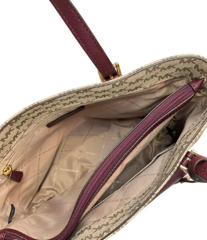 美品 マイケルコース ハンドバッグ ミニシグネチャー レディース MICHAEL KORS