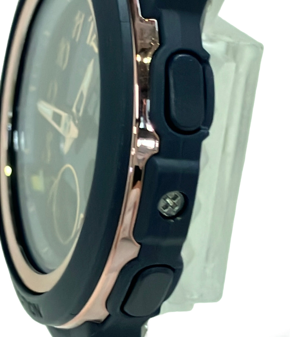 美品 CASIO 腕時計 Baby-G クオーツ ネイビー BGA-290SA レディース カシオ