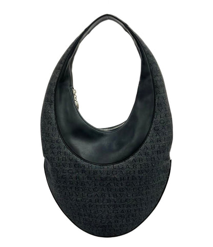 BVLGARI ワンショルダーバッグ 肩掛け ロゴマニア柄 アスコット レディース ブルガリ