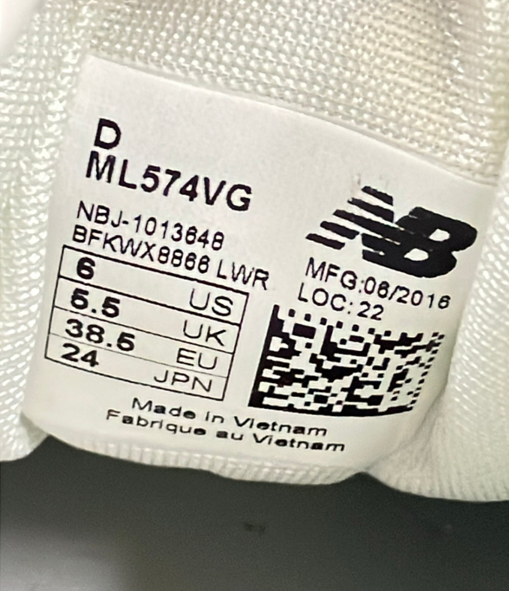 NEW BALANCE ローカットスニーカー ML574VG ユニセックス SIZE 24.0 (L) ニューバランス