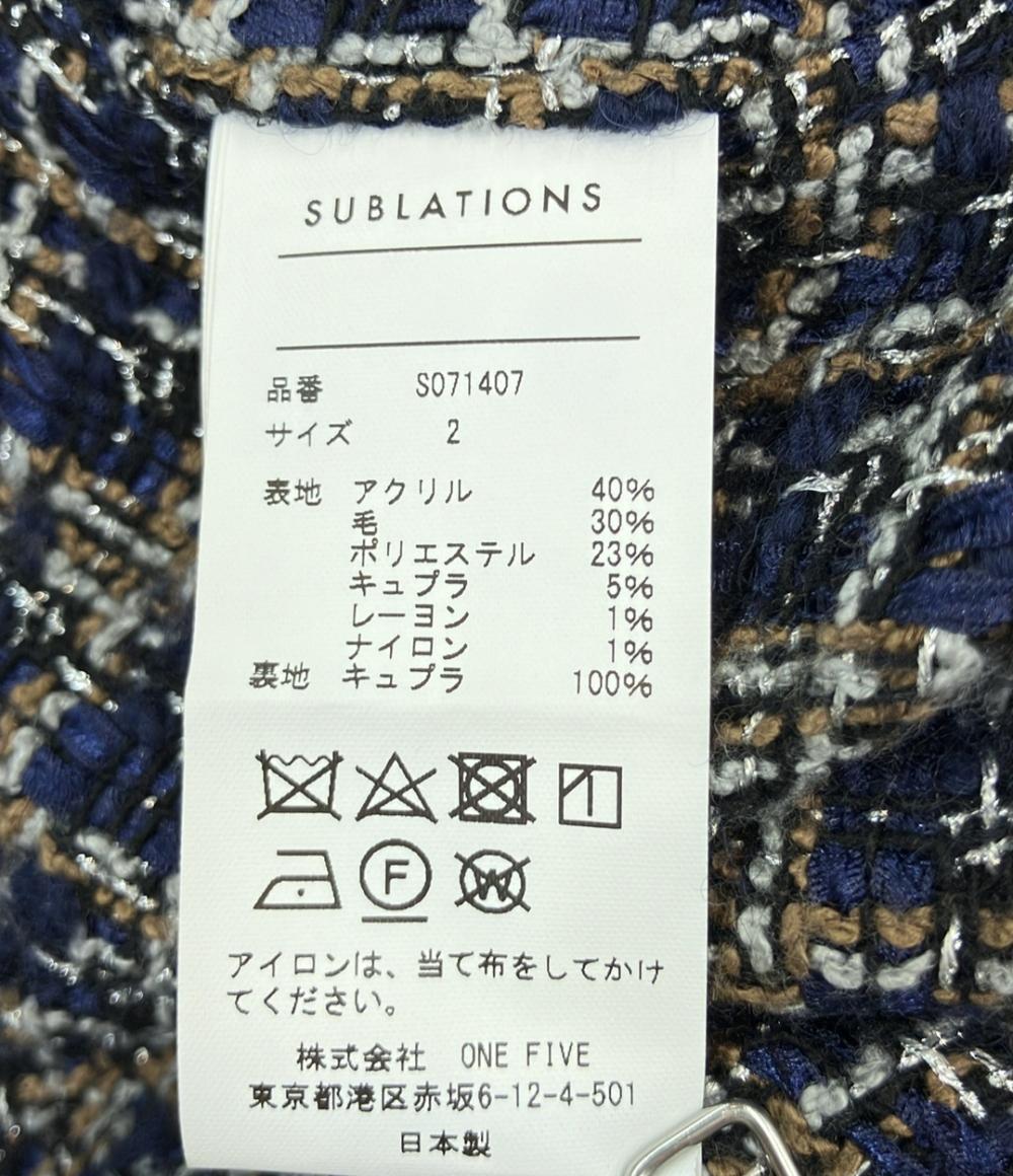 SUBLATIONS ツイードパンツ レディース SIZE 2 (M) サブレーションズ