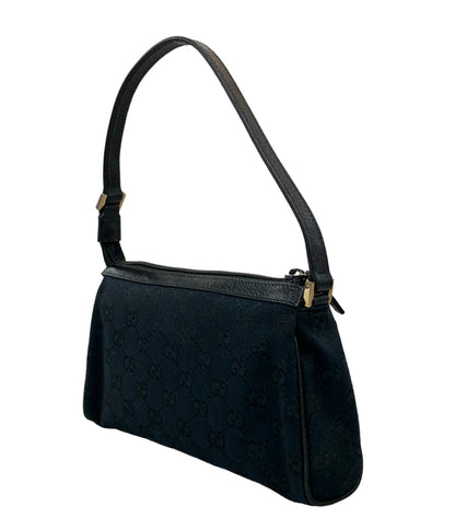 美品 GUCCI ハンドバッグ アクセサリーポーチ GGキャンバス 145750 002058 レディース グッチ