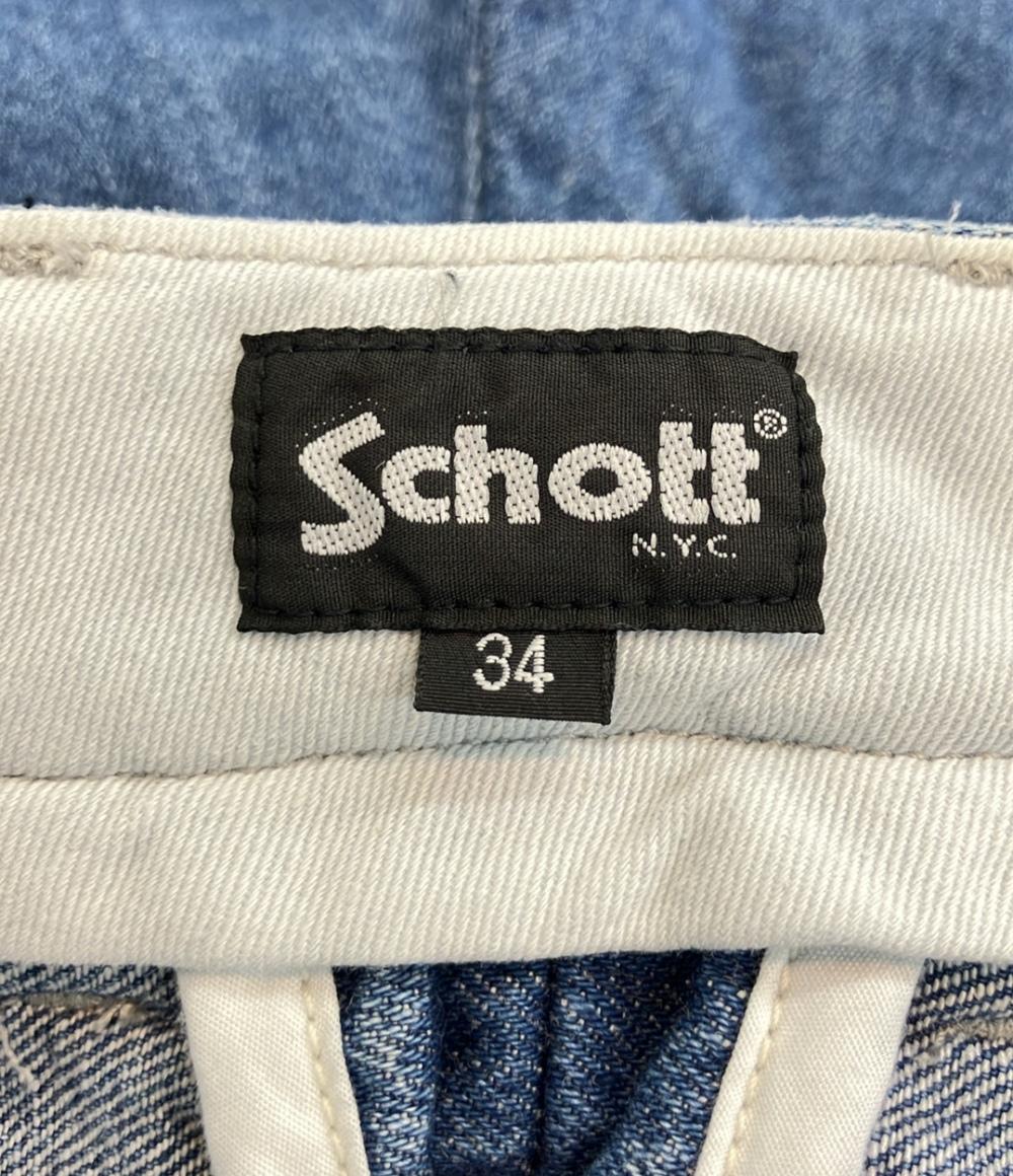 ショット タックデニムパンツ メンズ SIZE 34 (L) schott – Rehello by 