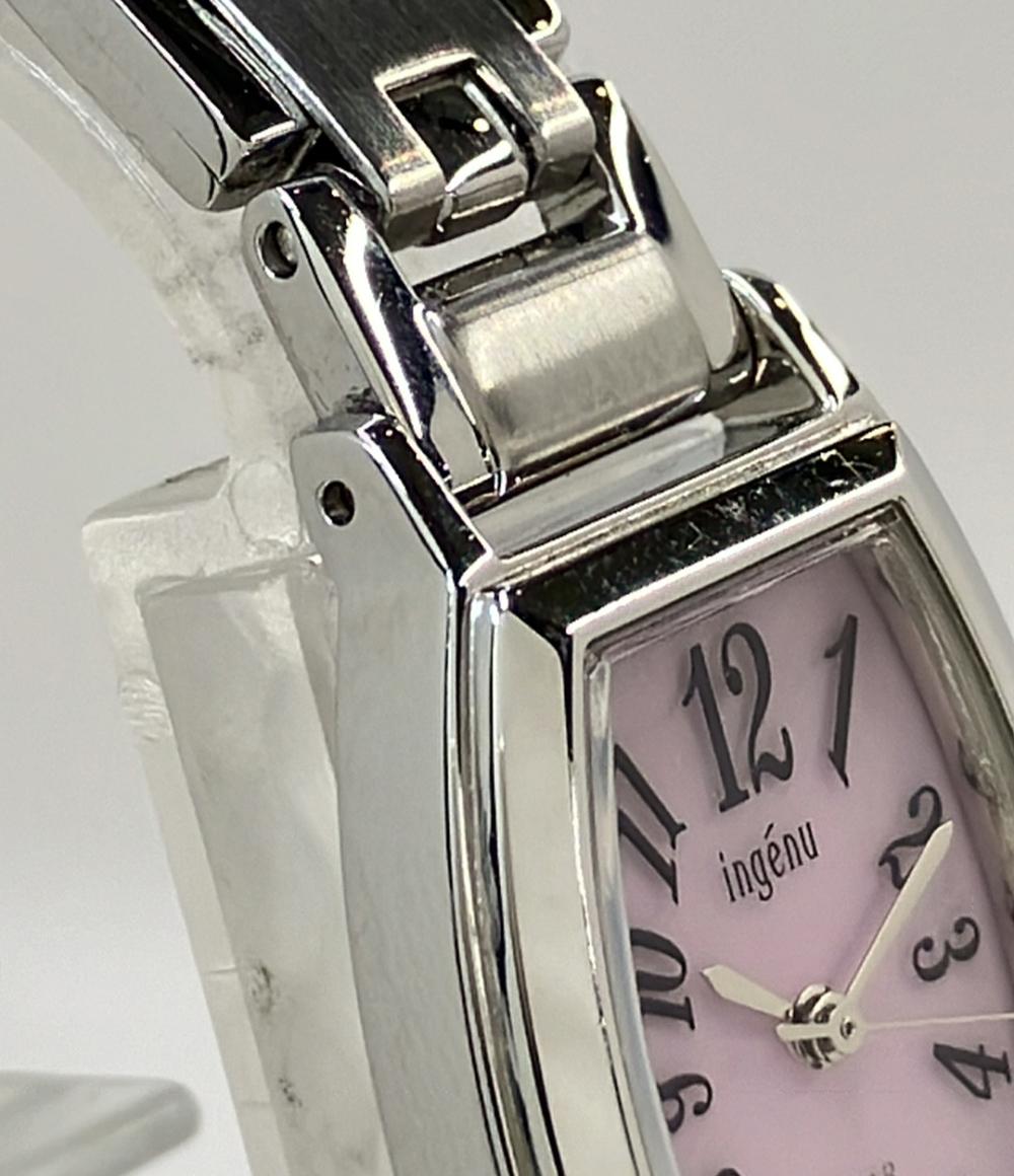 SEIKO 腕時計 ソーラー ピンク V117-0BF0 レディース セイコー