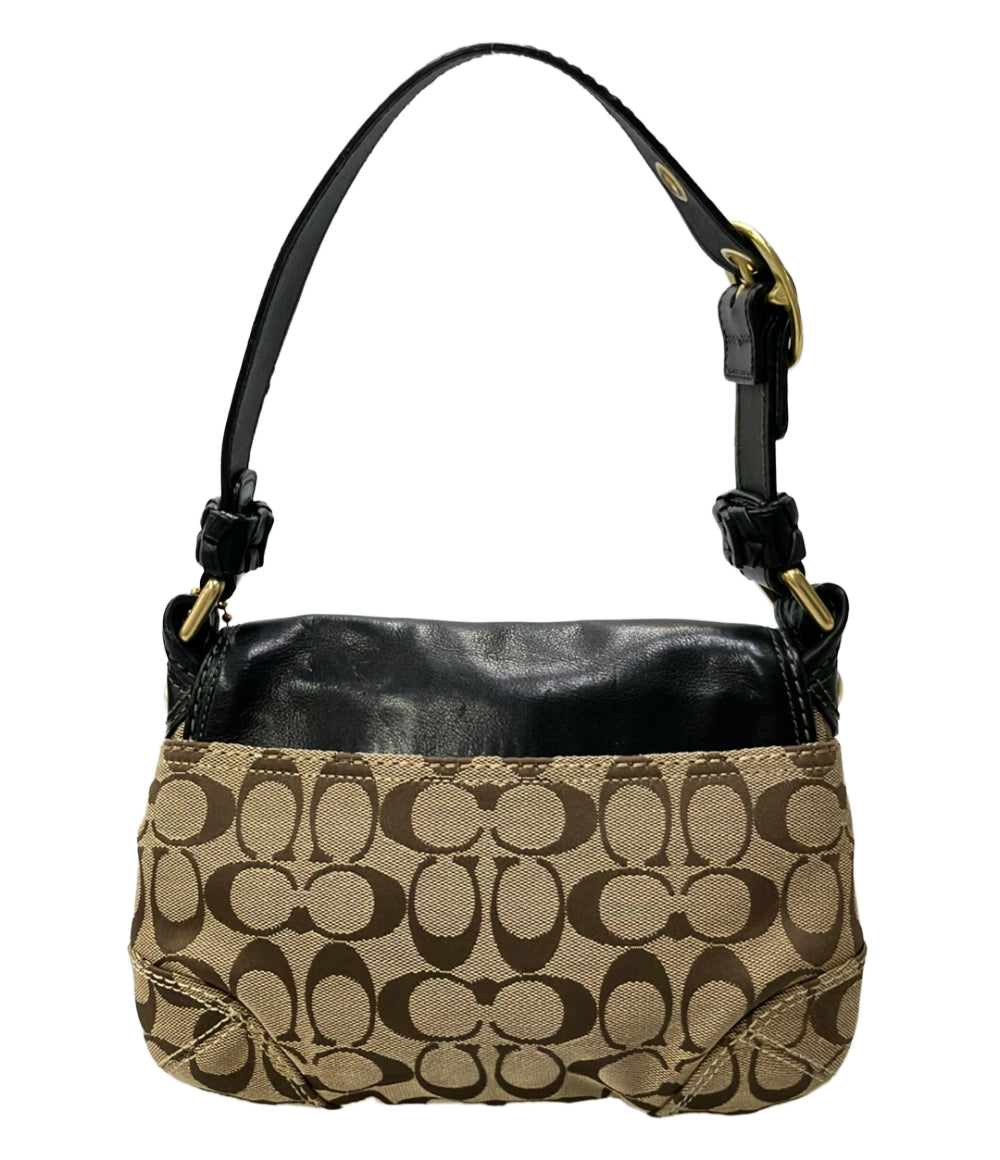 美品 COACH ワンショルダーバッグ 肩掛け ブリーカー ソーホー シグネチャー 11441 レディース コーチ